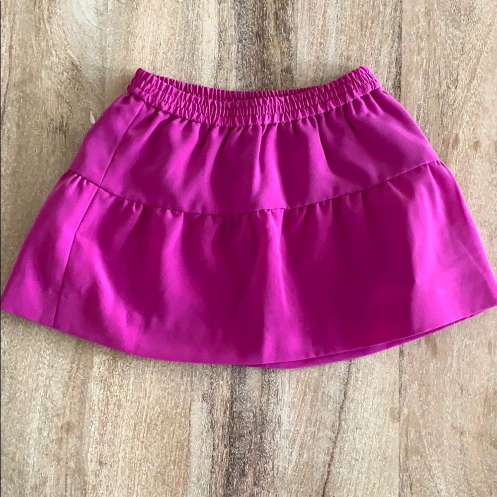 Crewcuts Girls Fuschia Skirt Size 2 Like New